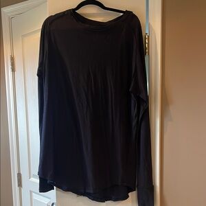 Free People Black Long Sleeve Dress